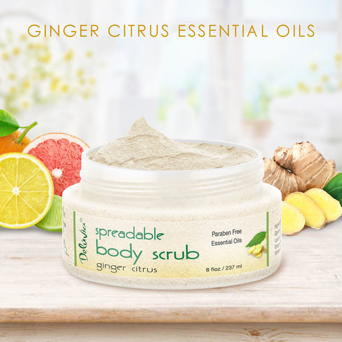 Ginger Citrus Spreadable Body Scrub